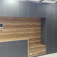 ساخت کابینت و کمد دیواری|کتابخانه، شلف، قفسه‌های دیواری|آبادان, |دیوار
