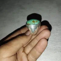 انگشتر نقره فیروزه نیشابور|جواهرات|کرمانشاه, |دیوار