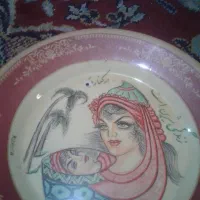 دو تاس بشقاب   قدیمی باستانی