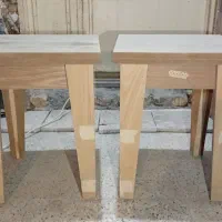 میز عسلی و صندلی قهوه خوری خام|مبلمان خانگی و میز عسلی|شاندیز, |دیوار