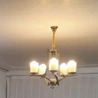 آلاچیق سردر، لوستر، در توری آلومینیوم، کامپیوتر