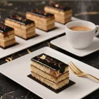 کیک و چیزکیک های کافه ای