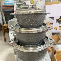 سرویس قابلمه چدن ۸پارچه ماراتون