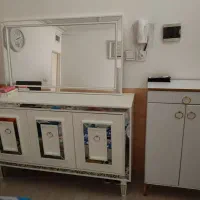 ست آینه و میز کنسول میز تلویزیون و جاکفشی|بوفه، ویترین، کنسول|پاکدشت, پاکدشت (مامازند)|دیوار