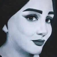 سفارش چهره ب سبک سیاه قلم