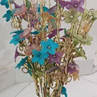 گل های کریستالی