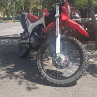 تریل فلات 200cc طرح crf|موتورسیکلت|مشهد, گاز|دیوار