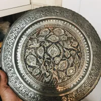 سینی قلم زنی قدیمی