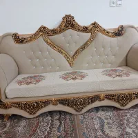 مبل 8 نفره کاملا نو  و سالم|مبلمان خانگی و میز عسلی|شهرآباد, |دیوار