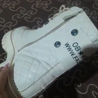 نیم بوت کرم استخونی نوعه نو|کیف، کفش، کمربند|نسیم‌شهر, |دیوار