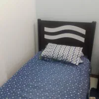 تخت یکنفره با تشک