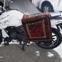 خورجین موتور تابلو فرش نو دستبافت آنتیک|گلیم، جاجیم، گبه|تهران, آشتیانی|دیوار