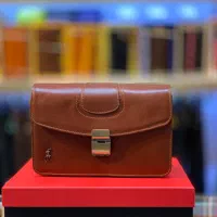 کیف پاسپورتی چرم طبیعی مردانه