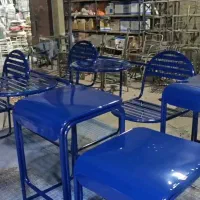 صندلی بار اپنی کانتری کافه رستوران تمام فلزی|میز و صندلی غذاخوری|ری, علایین|دیوار