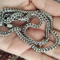 گردنبند مردانه  کارتینر  زنجیر سه بعدی