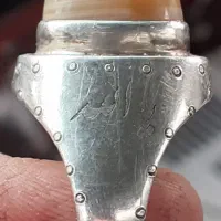 انگشتر نقره|جواهرات|رشت, کوی مهر|دیوار