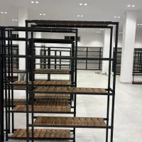 قفسه رگالی سبک آهن و چوب|فروشگاه و مغازه|تهران, قیام|دیوار