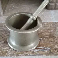 هاون و منقل برنجی قدیمی