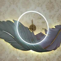 ساعت طرح پر|ساعت دیواری و تزئینی|تهران, ترمینال غرب|دیوار