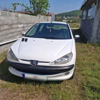 فروش 206 وی 8 بدون رنگ