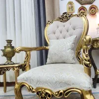 مبل 9نفره زیبا از اول کاورداشته نو چوب راش گرجستان