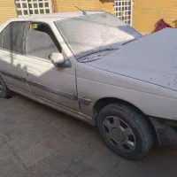 ماشین پژو پارس تصادفی 1401تیوفایو