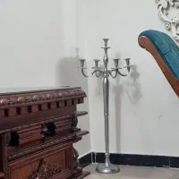 شمعدان کنار سالنی شمعدون شکلات خوری هندی برنجی|صنایع دستی و سایر لوازم تزئینی|تهران, بوستان چیتگر|دیوار