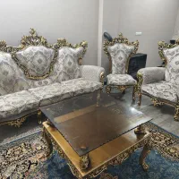 مبلمان نیمه استیل در حد نو