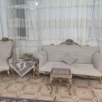 مبل هفت نفره سلطنتی کلاسیک|مبلمان خانگی و میز عسلی|لردگان, |دیوار