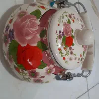 کتری و قوری لعابی|قوری، کتری، قهوه‌ساز دستی|تهران, بهداشت|دیوار