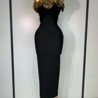 جواهردوزی و گل سازی روی لباس|لباس|پارس‌آباد, |دیوار