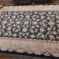 فرش ۶ متری مدل آیدا سرمه ای