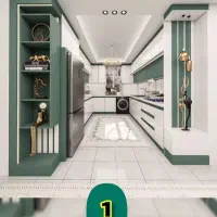 کابینت کمددیواری|جاکفشی، کمد، دراور|آبیک, |دیوار