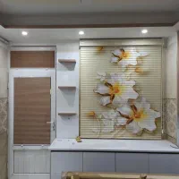 پرده زبرا قابل شستشو باضمانتنامه معتبر شرکت کلاسیک|پرده، رانر، رومیزی|رشت, شهرک صبا|دیوار