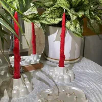 شمعدان سنگ مصنوعی|صنایع دستی و سایر لوازم تزئینی|قم, شهرک امام حسن|دیوار