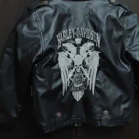 کت چرم پسرانه