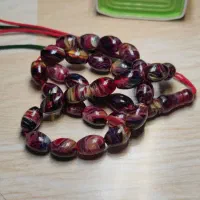 تسبیح کهربا سندلوس کهنه|کلکسیون اشیاء عتیقه|مهاباد (آذربایجان غربی), |دیوار