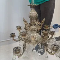 لوستر برنز سنگین|لوستر و چراغ آویز|کرج, گوهردشت|دیوار