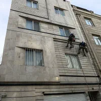 پیچ ورولپلاک نما باطناب راپلکار در ارتفاع بندباز