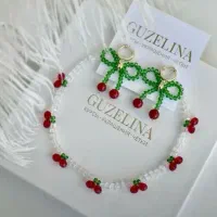 گردنبند گوشواره پینترستی