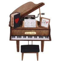 جعبه موزیکال مدل گرند پیانو