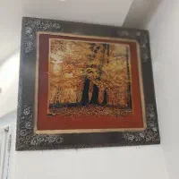 تابلو فرش دستبافت پاییزه