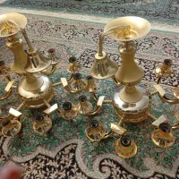 یک جفت لوستر 10شانه درحدنو