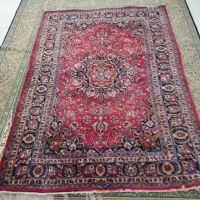 سلام قالی دستباف سالم بدون زدگی وپارگی سالم|فرش|مشهد, بهمن|دیوار