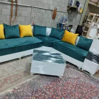 فروش  مبل راحتی ال  با ترکیب  دلخواه  بدون واسطه|مبلمان خانگی و میز عسلی|تهران, شهرک شریفی|دیوار