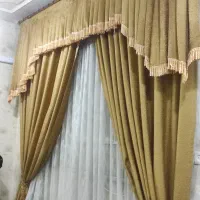 پرده پذیرایی و اتاق خواب