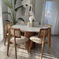 میز غذاخوری و صندلی شیک و مدرن * Mi 2025 *