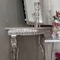 آیینه و شمعدان|صنایع دستی و سایر لوازم تزئینی|اصفهان, ارزنان|دیوار