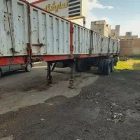 تریلی بغلدار دو محور زیر ولوو