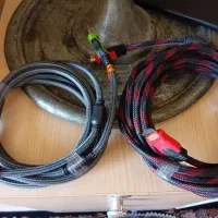 کابل اچ دی ۵ و ۳ متری ۲ عدد|قطعات و لوازم جانبی رایانه|تهران, بوستان سرخه حصار|دیوار